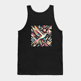 Abstract Animal Bird 6 Tank Top